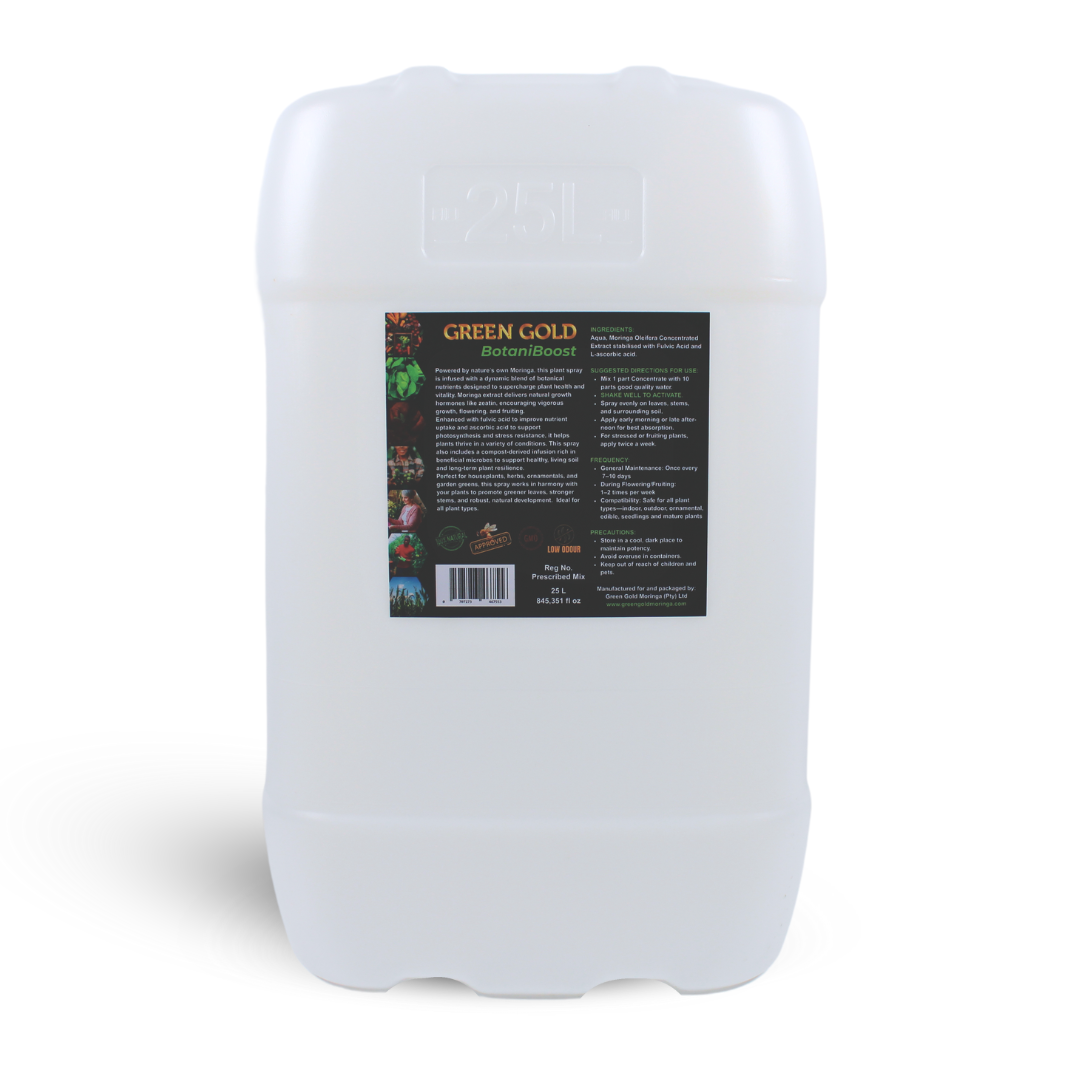 25L BOTANIBOOST MORINGA BIOSTIMULANT FOR PLANTS