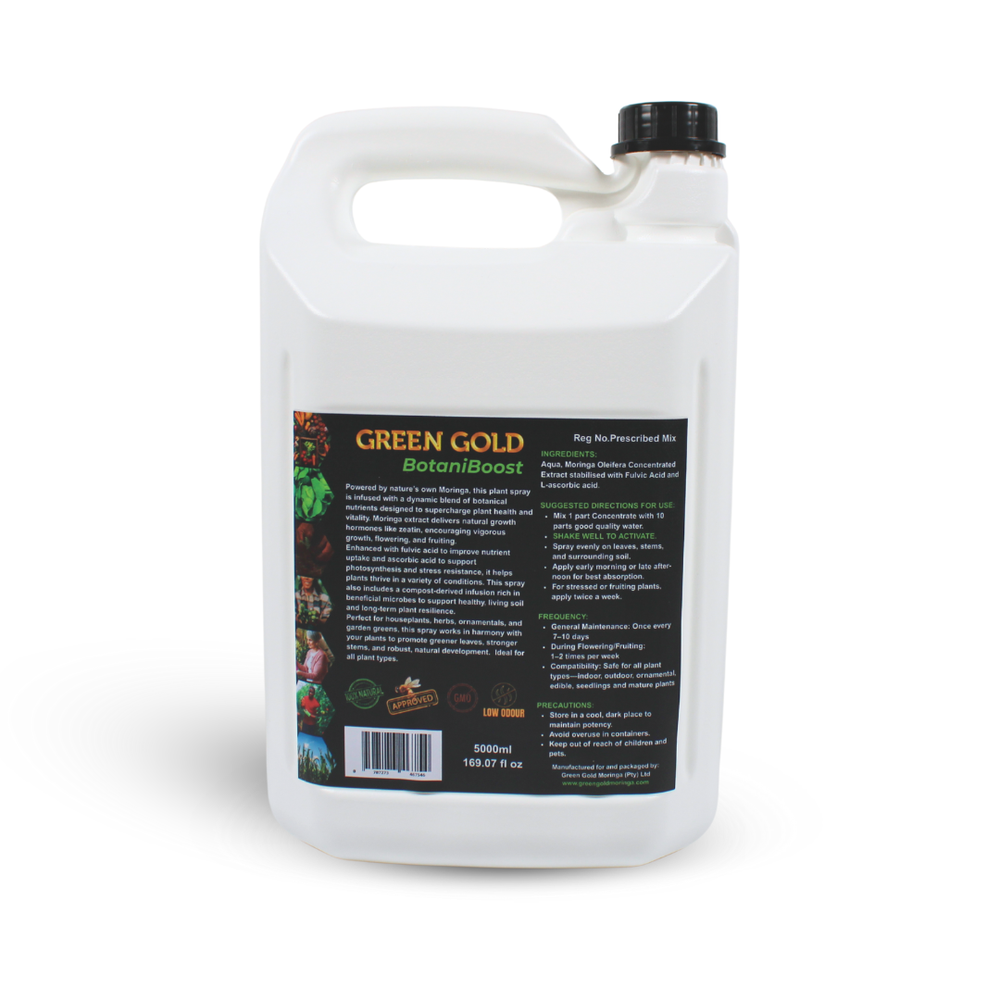 5L BOTANIBOOST MORINGA BIOSTIMULANT FOR PLANTS