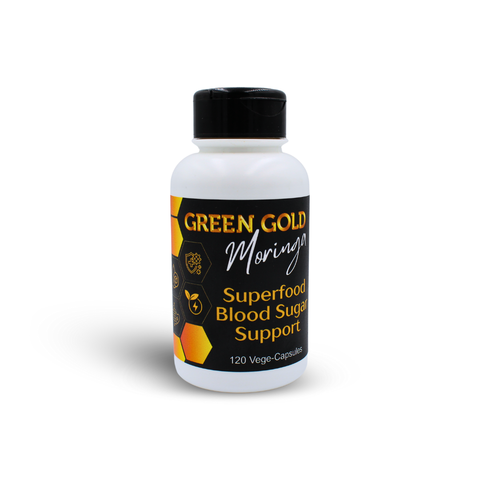 120 MORINGA CAPSULES FOR BLOOD SUGAR SUPPORT