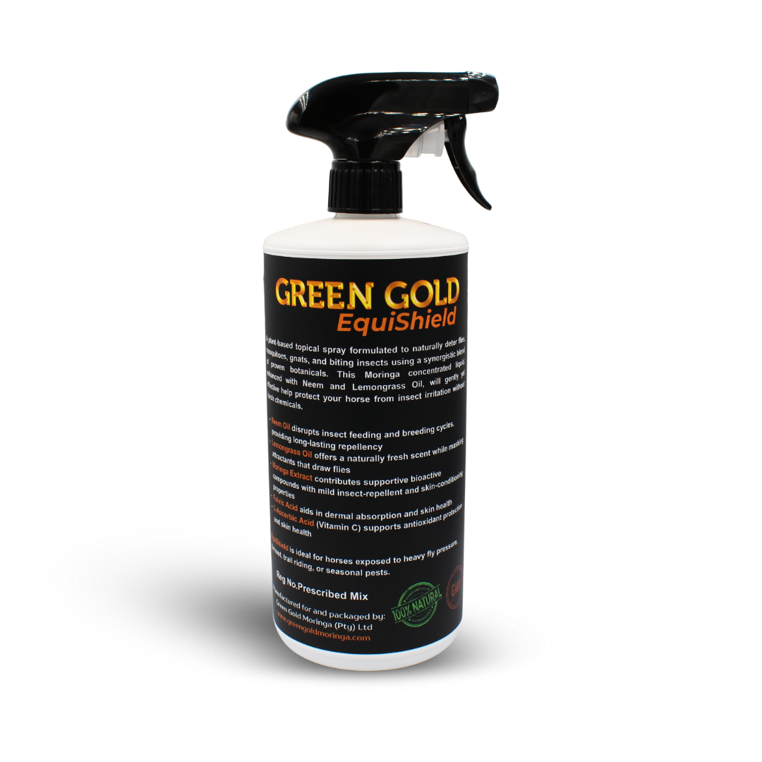 1L EQUISHIELD MORINGA PEST DETERRENT SPRAY FOR HORSES