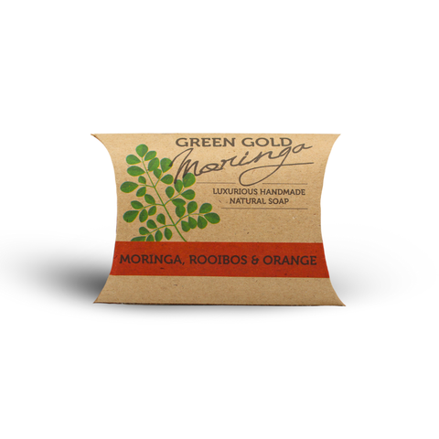 HANDMADE SOAP WITH  ROOIBOS, ORANGE AND MORINGA