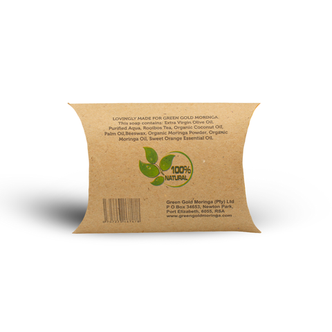 HANDMADE SOAP WITH LEMONGRASS AND MORINGA