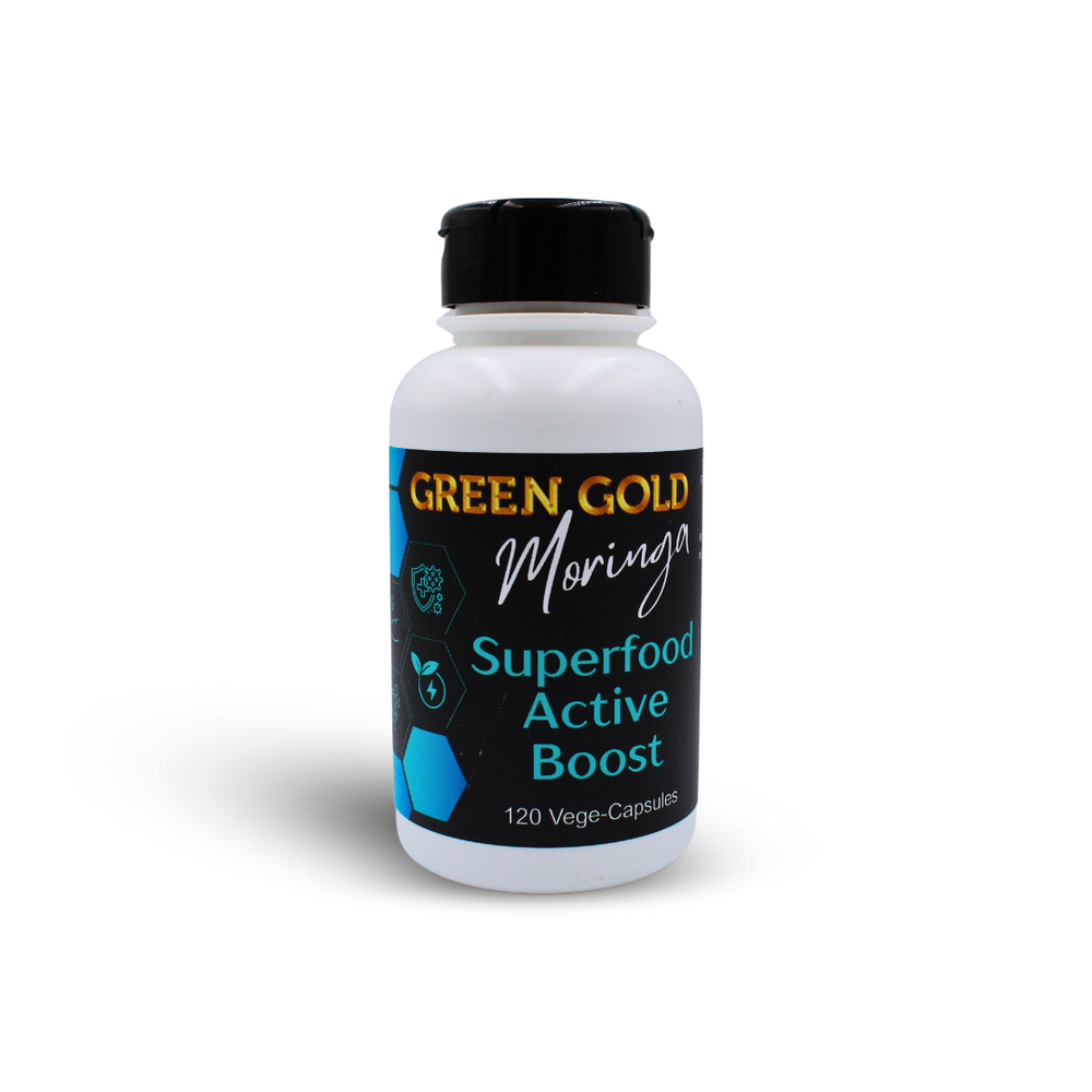 120 MORINGA CAPSULES FOR ACTIVE PEOPLE