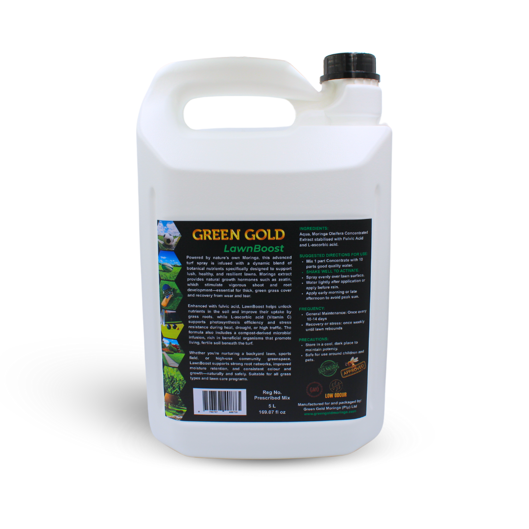 5L MORINGA BIOSTIMULANT FOR LAWNS CONCENTRATE