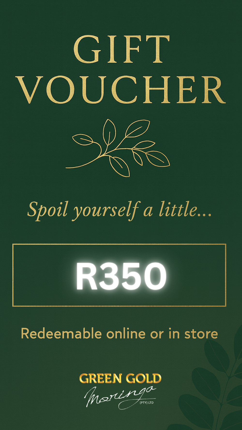 GIFT VOUCHER R350