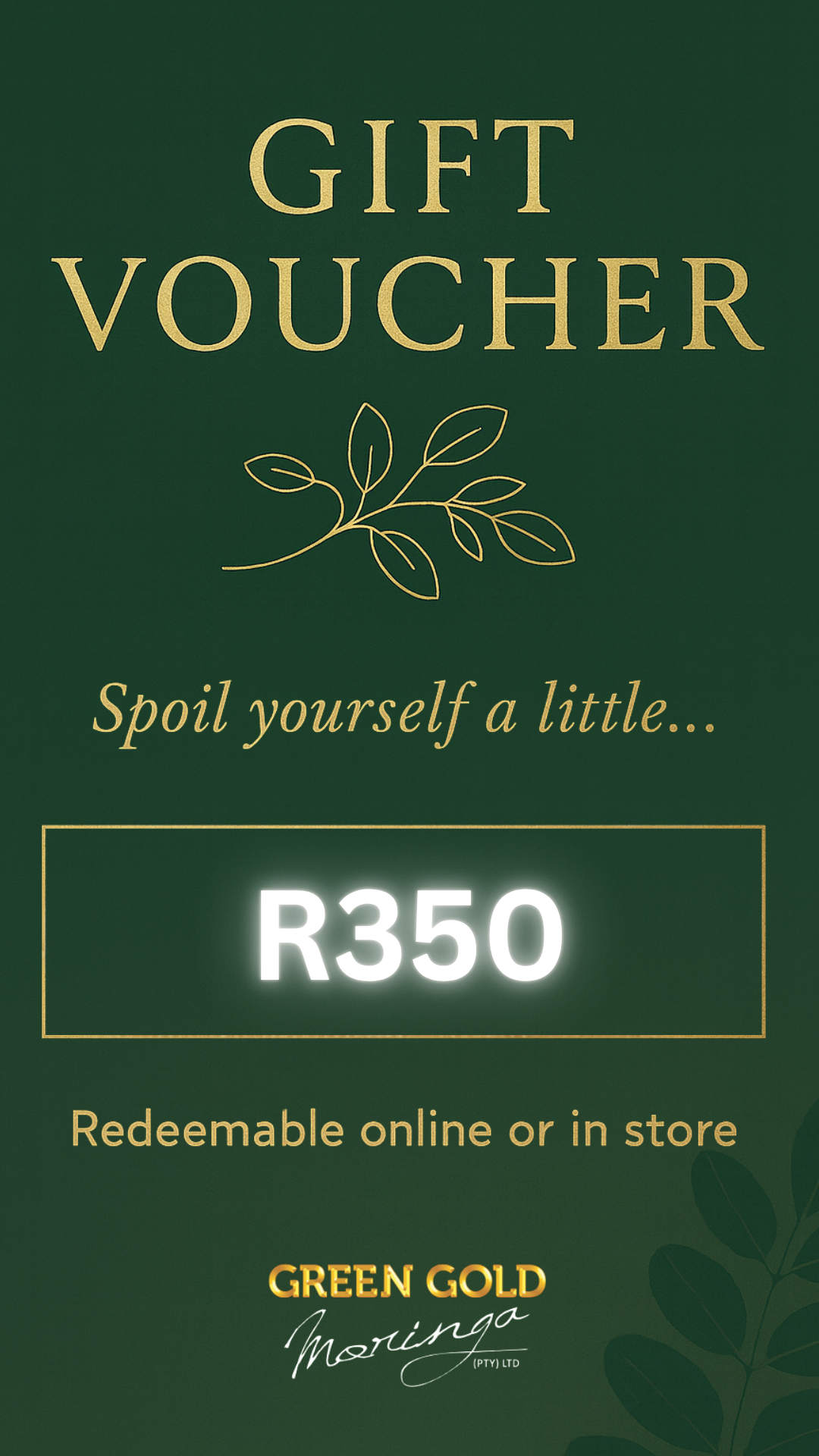 GIFT VOUCHER R350