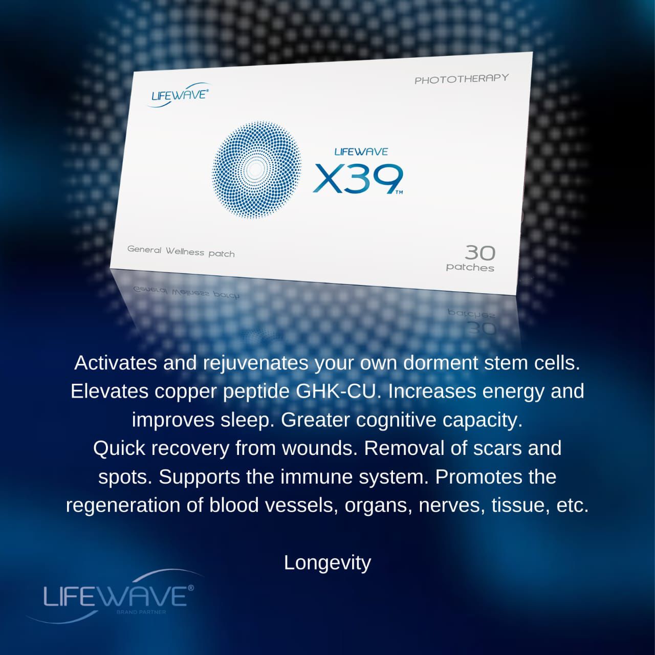 X39 Cellular Rejuvenation Patches