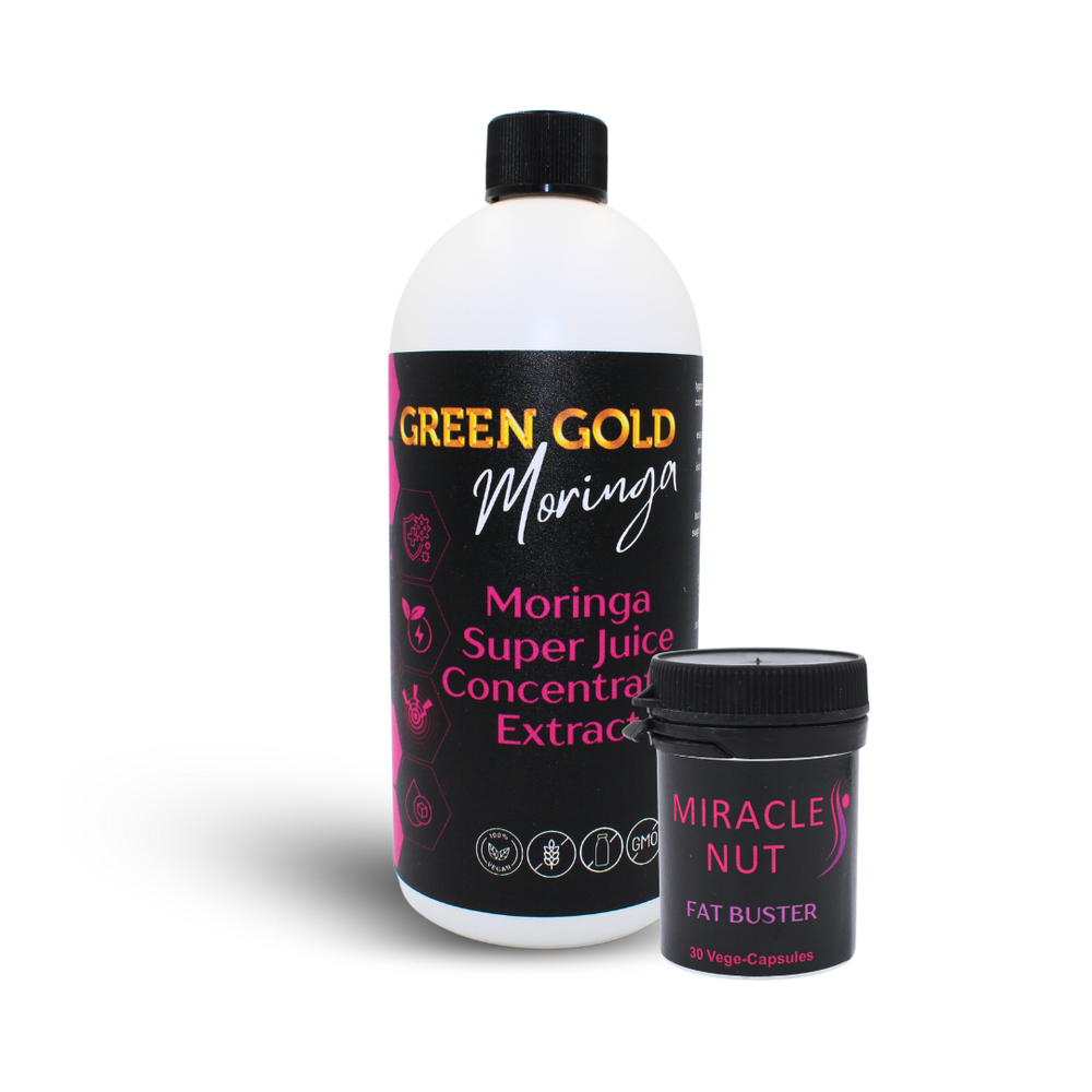 Moringa Concentrate & Miracle Nut - Energy & Metabolism Combo Pack